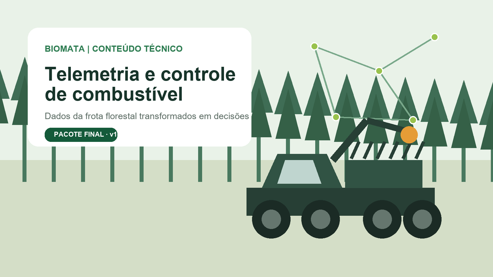 Telemetria e controle de combustível: como transformar dados da frota florestal em decisões melhores