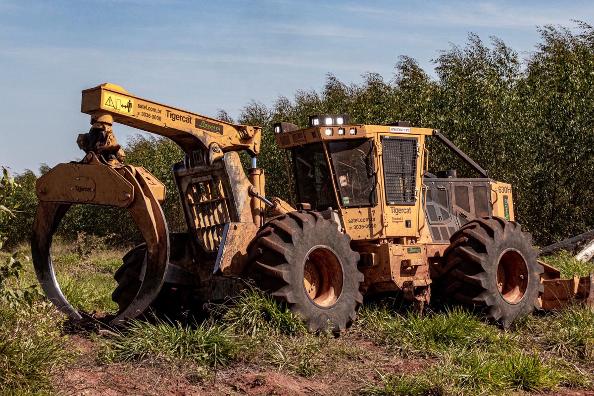 Colheita Mecânica Full Tree Skidder